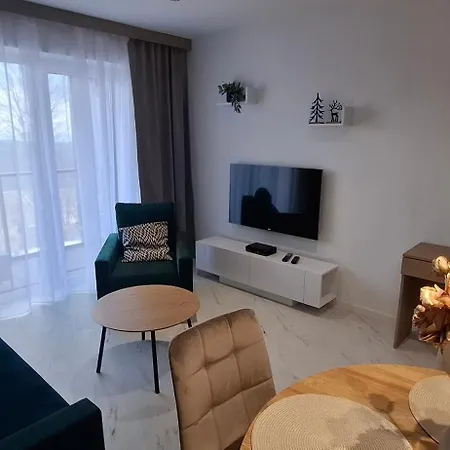 Willa Zieleniec, Apartament A9 - Piekny Widok, Basen, Strefa Wellness Appartement Duszniki Zdrój
